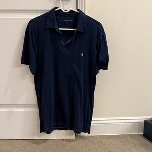 John Varvatos Dark Blue Polo Shirt